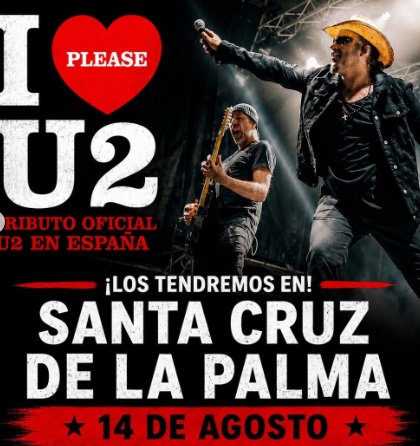 Noche de tributos en Santa Cruz de La Palma: Coldplay y U2