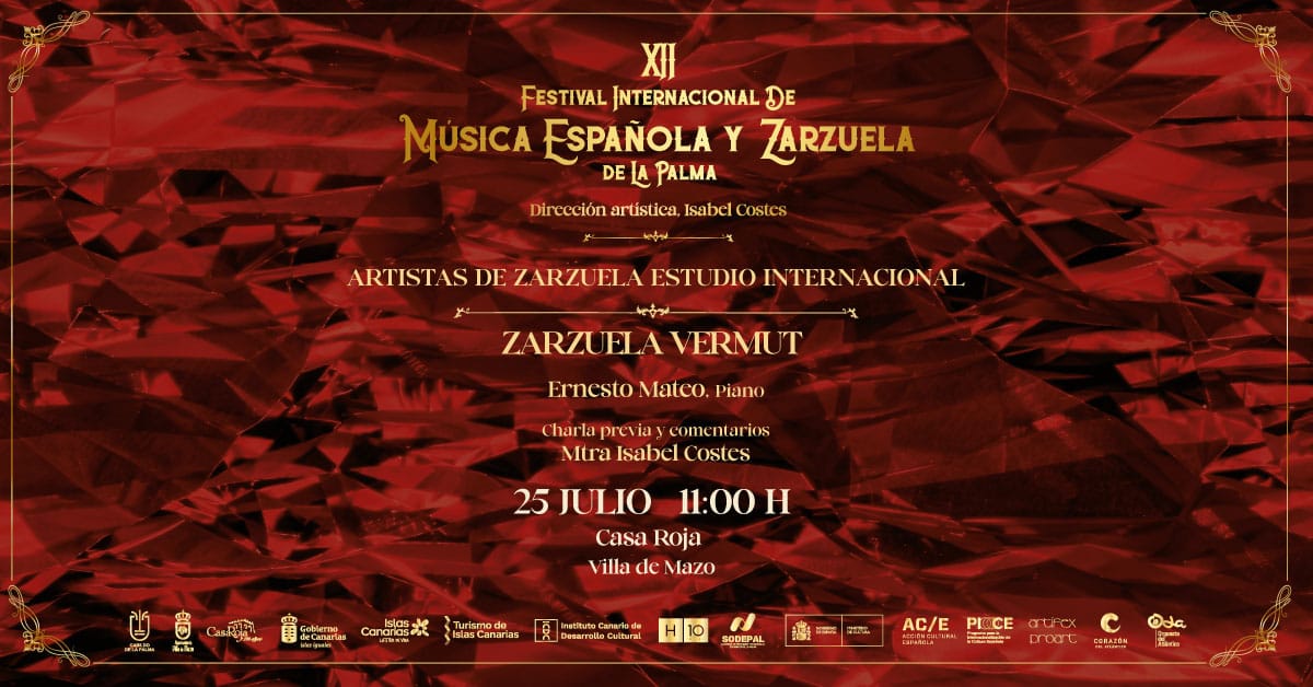 Mazo descubre los secretos de la zarzuela con ‘Zarzuela Vermut’
