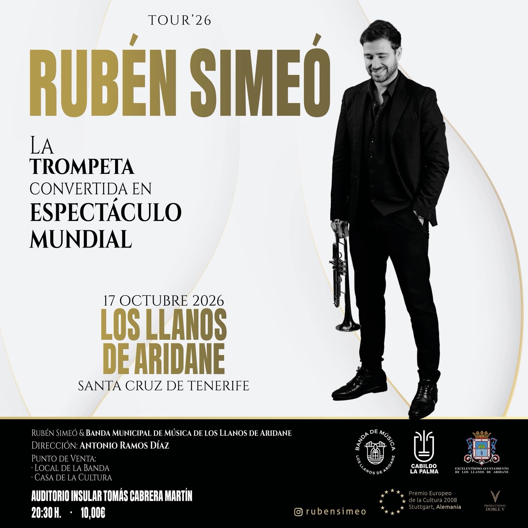 Concierto de Rubén Simeó en Los Llanos de Aridane