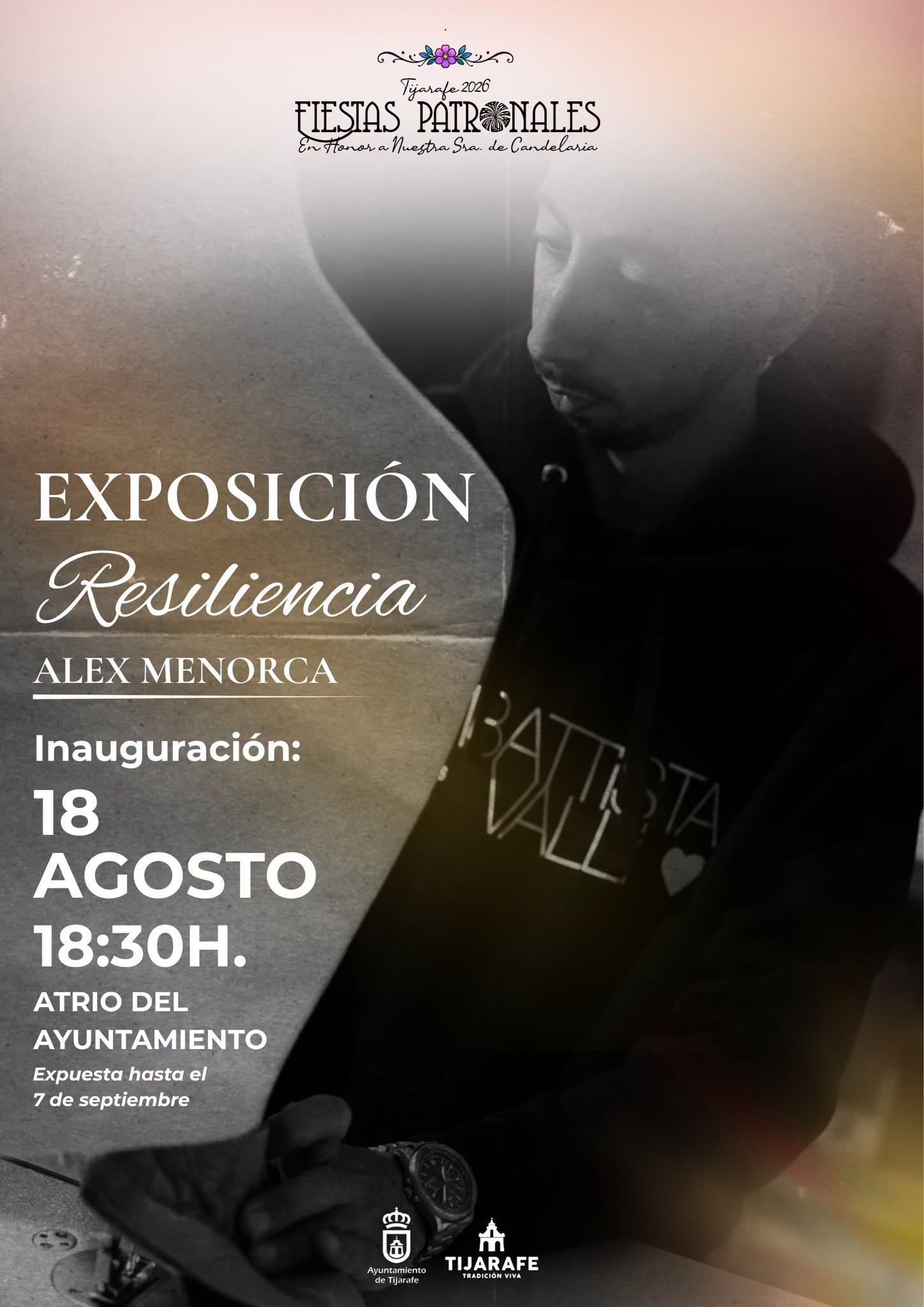 Exposición del diseñador Alex Menorca,en Tijarafe