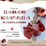 Curso de elaboración de castañuelas en Breña Alta