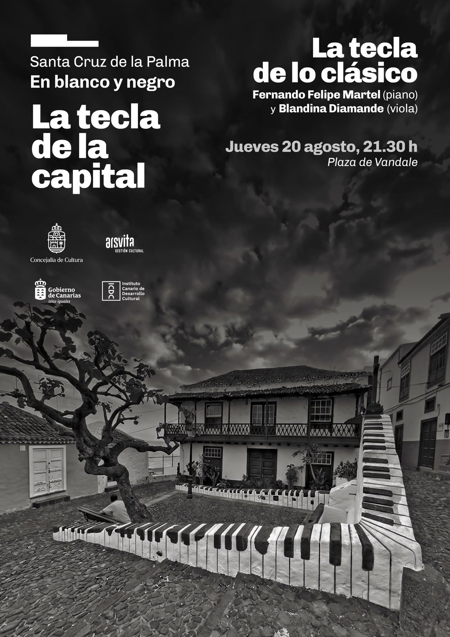 "La Tecla de la Capital" con Blandina Dimande y Fernando Felipe Martel