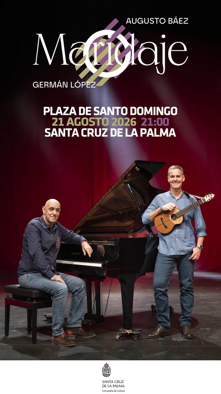 Germán López y Augusto Baéz presentan "Maridaje". Santa Cruz de La Palma