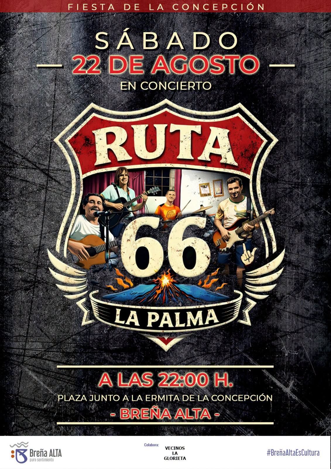 Concierto de Ruta 66. Breña Alta
