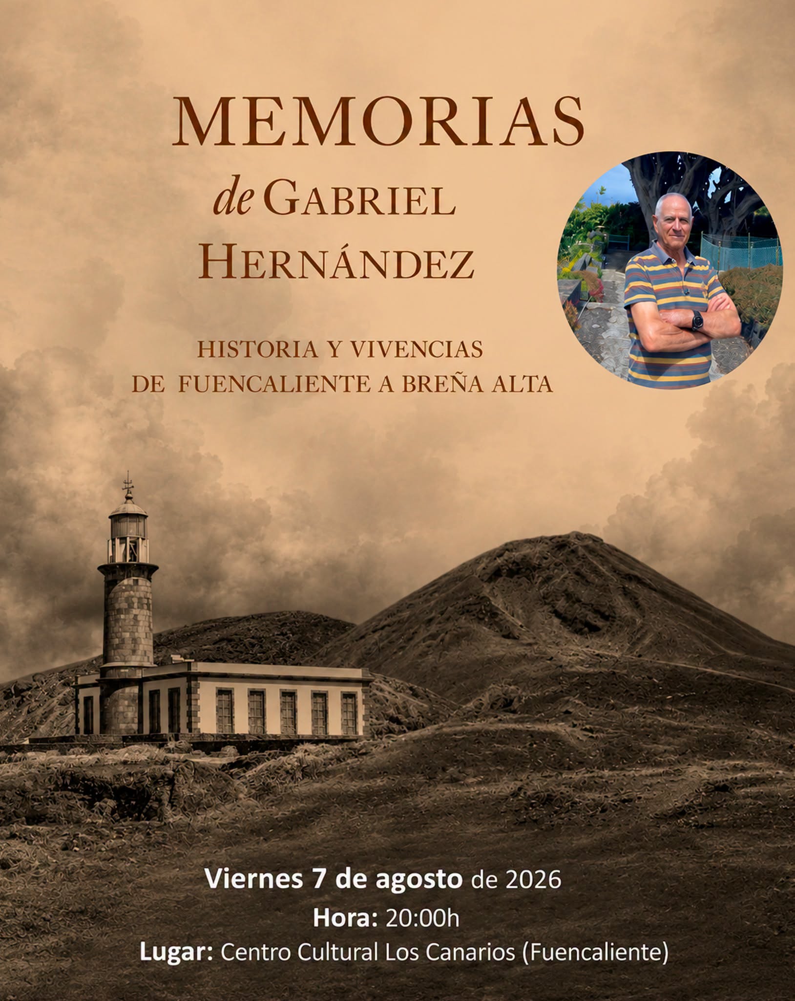 Presentación del libro "Memorias de Gabriel Hernández", en Fuencaliente