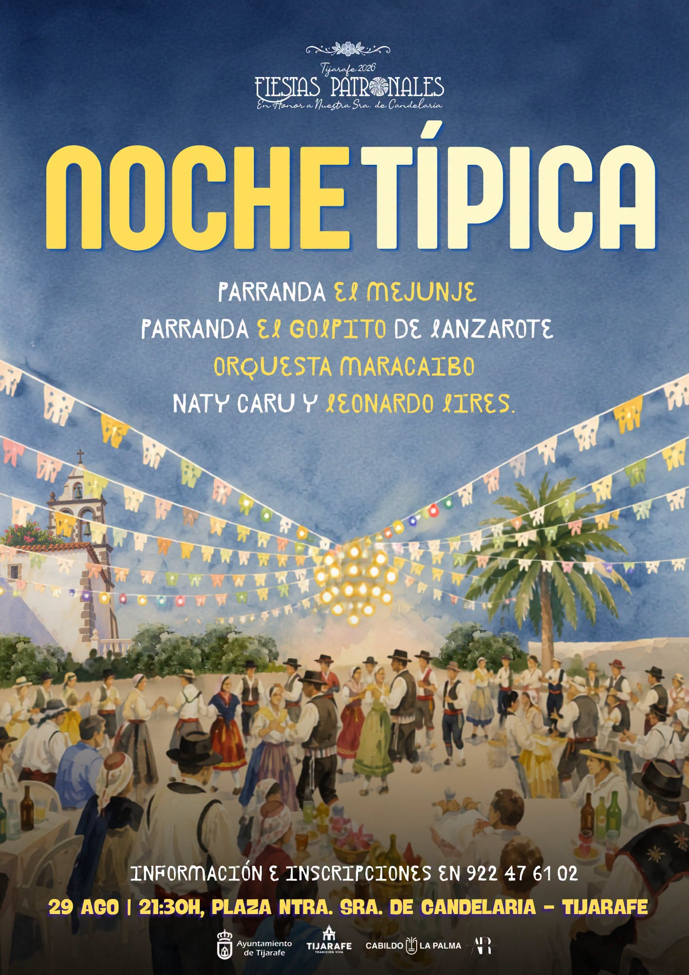 Noche típica en Tijarafe