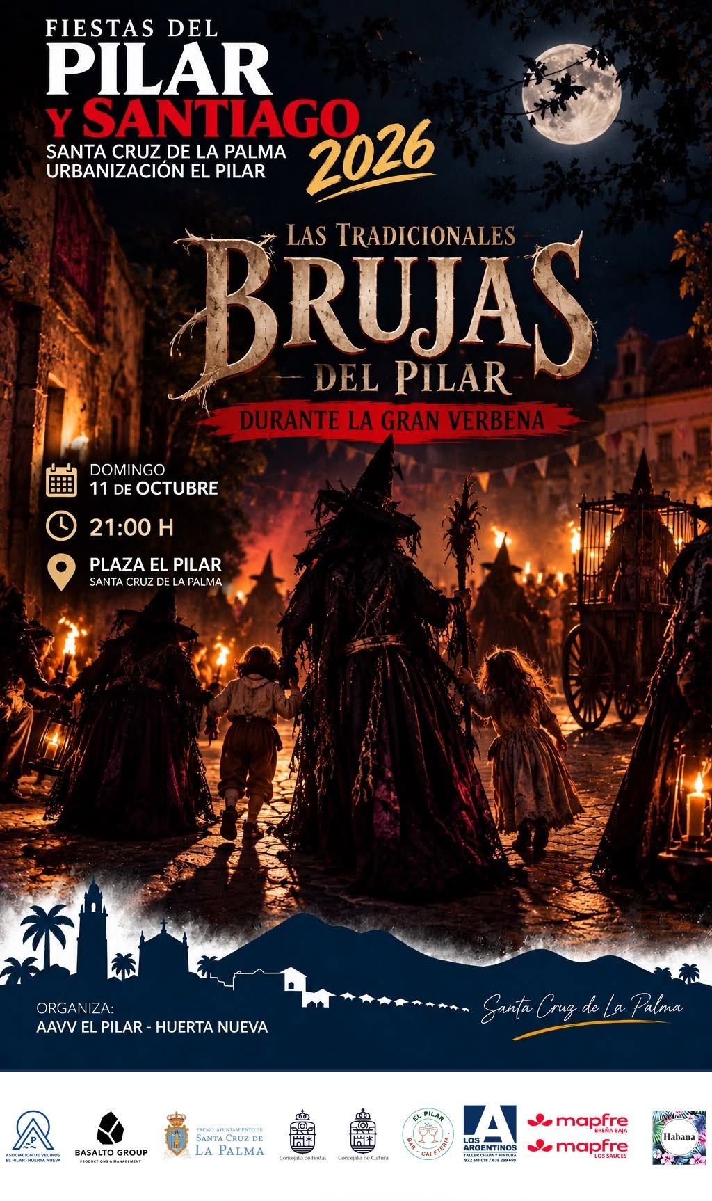 Noche de brujas en el Barrio del Pilar