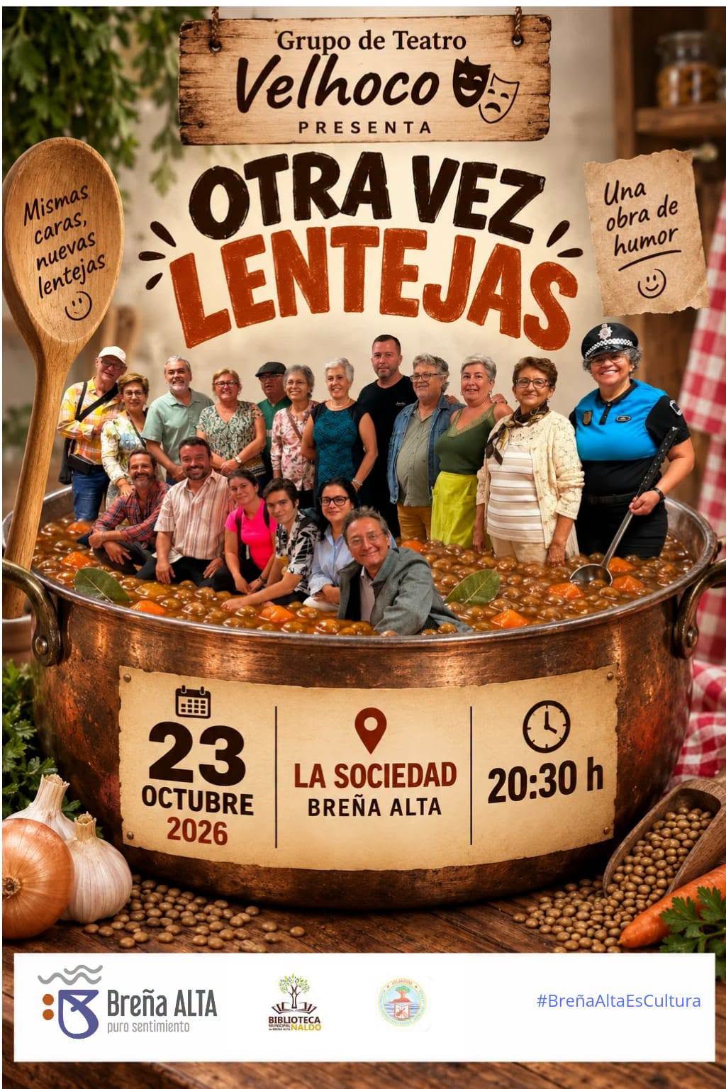 Dos días de teatro en Breña Alta