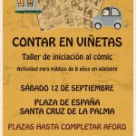 Taller de iniciación al comic en la Plaza de España