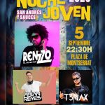Noche Joven en San Andrés y Sauces