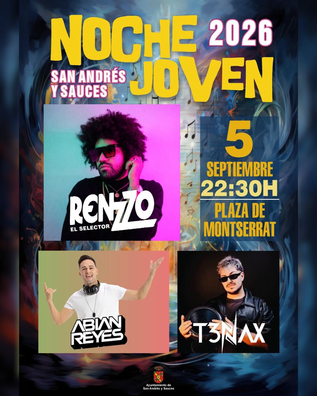 Noche Joven en San Andrés y Sauces