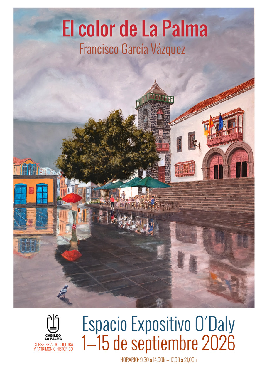 Exposición "El color de La Palma" en la Sala O'Daly