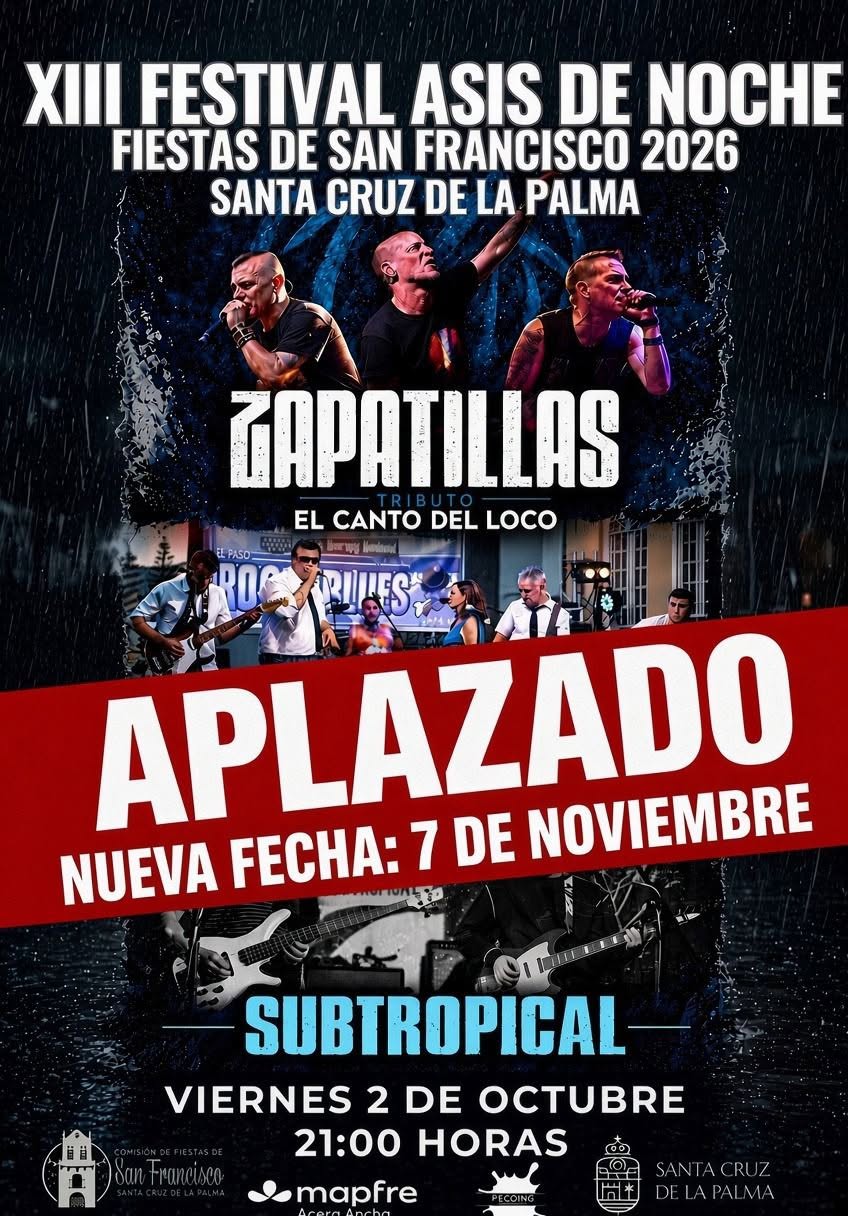 APLAZADO - Festival Asís de Noche 2026