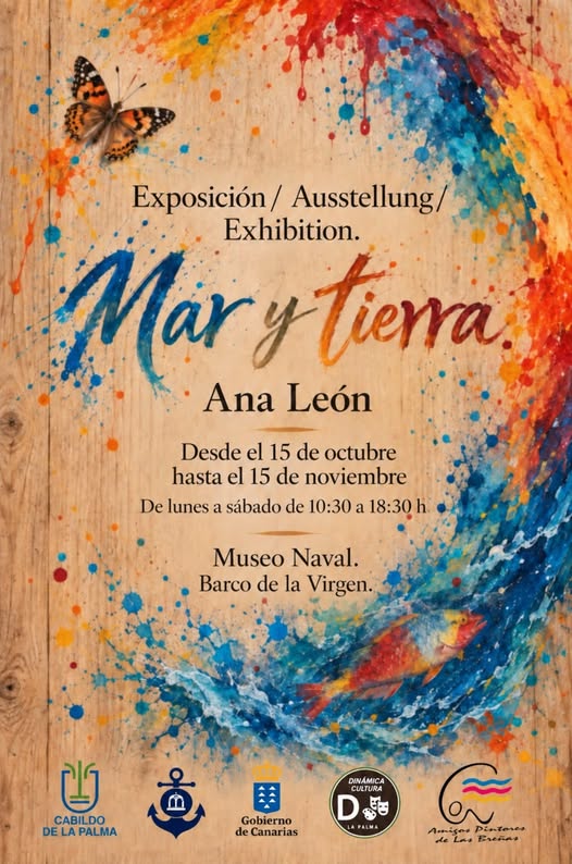 Exposición de Ana León en el Museo Naval de Santa Cruz de La Palma