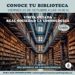 Visita guiada a la Biblioteca de la Real Sociedad Cosmológica