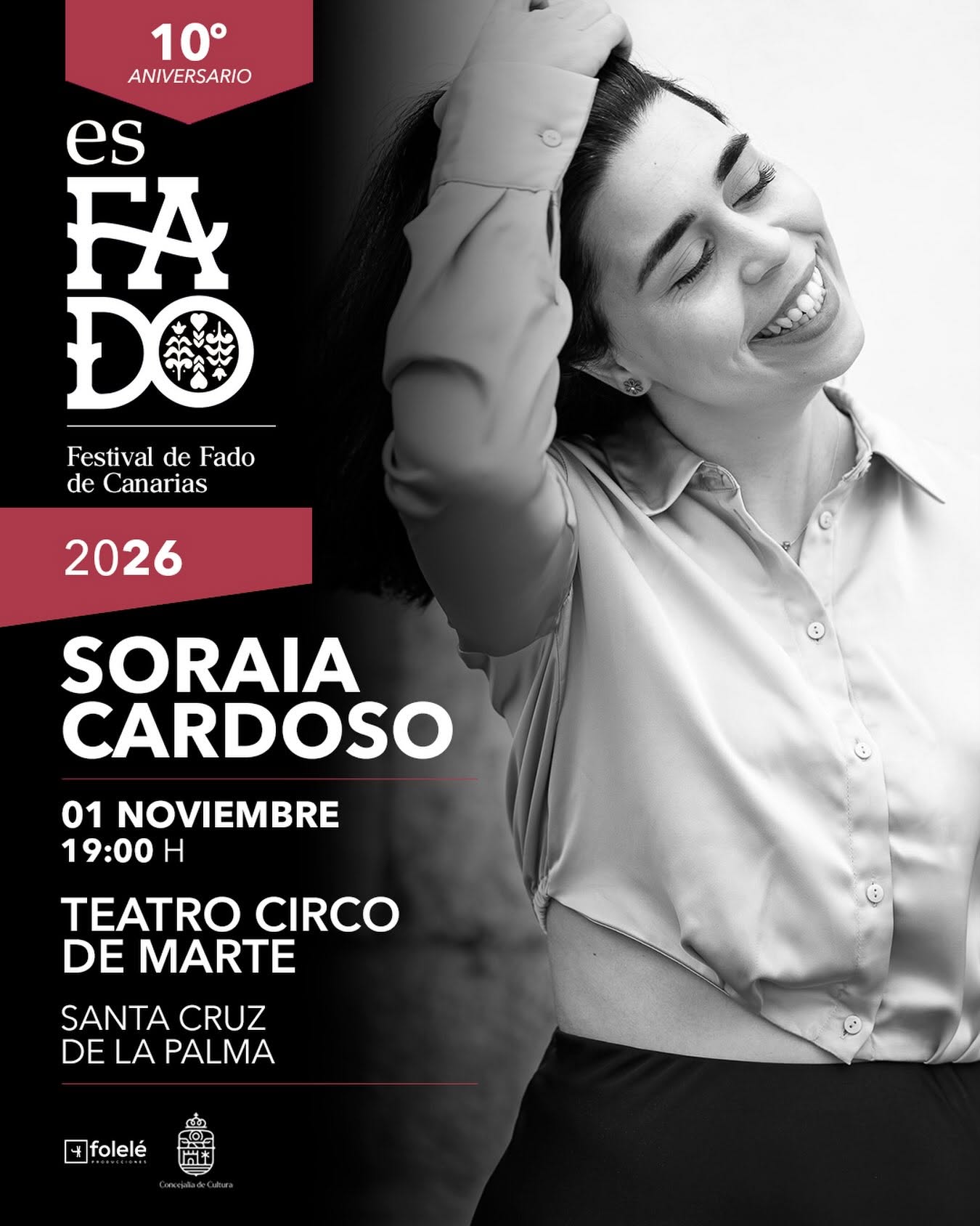 Fado con Soraia Cardoso en el Teatro Circo de Marte