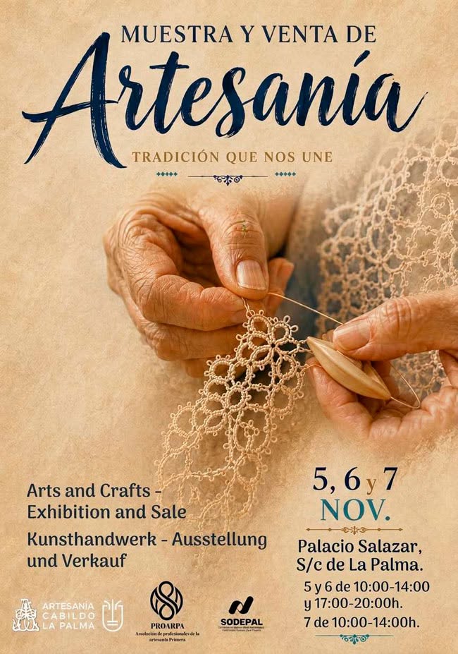 Muestra de artesanía en el Palacio Salazar